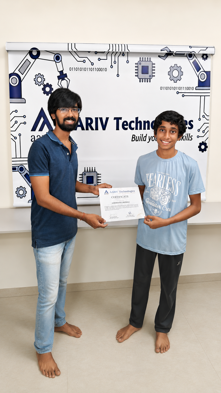 Annual Robotics Program Certified Student