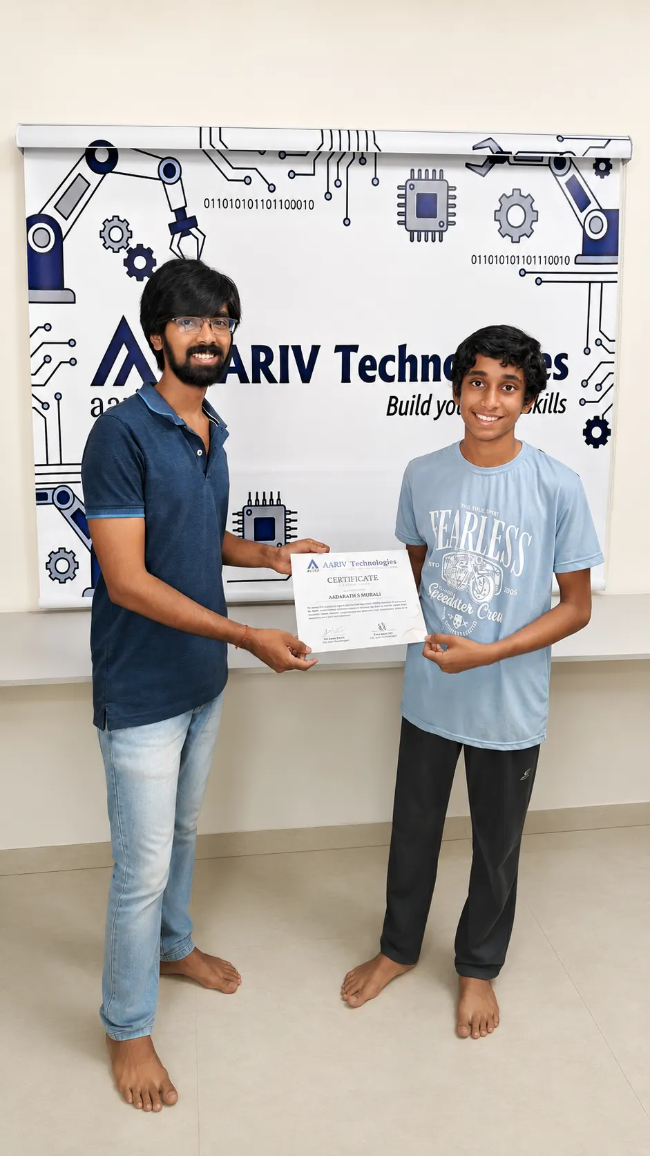 Annual Robotics Program Certified Student
