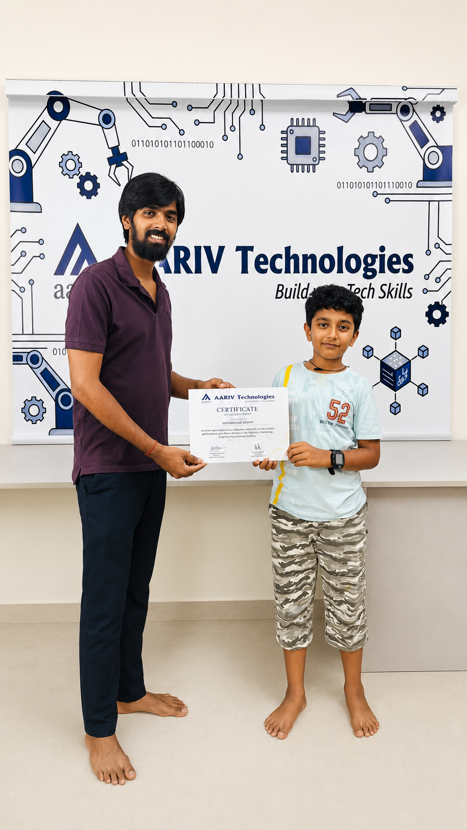 Annual Robotics Program Certified Student