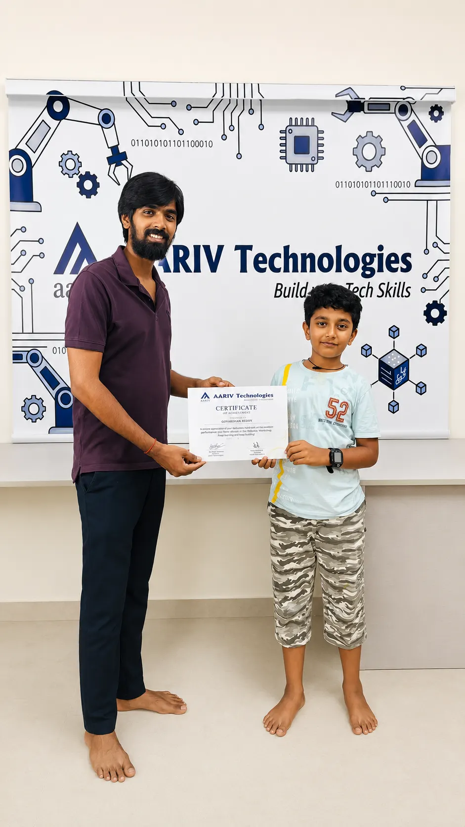 Annual Robotics Program Certified Student