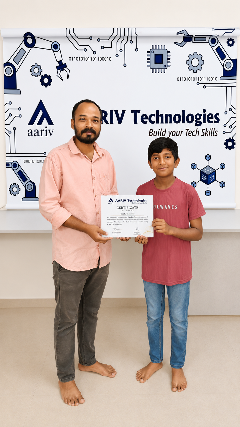 Annual Robotics Program Certified Student