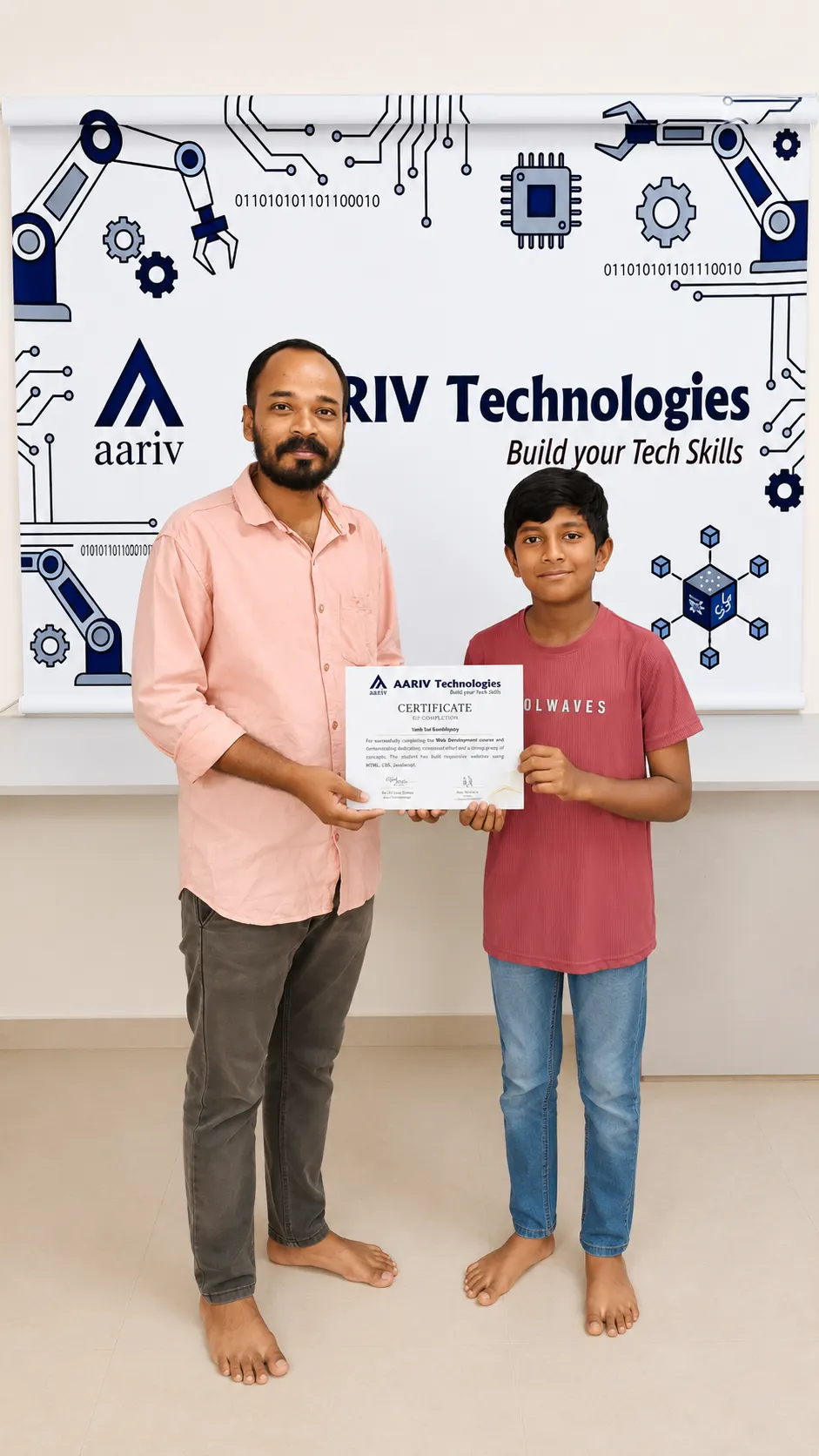 Annual Robotics Program Certified Student